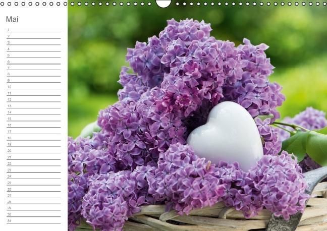 Produktbild: Herzig / Geburtstagskalender (Wandkalender immerw&auml;hrend DIN A3 quer)