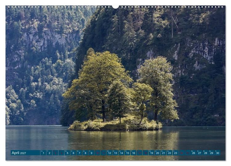 Produktbild: Bayern - Sehensw&uuml;rdigkeiten vom Allg&auml;u bis zum K&ouml;nigssee (hochwertiger Premium Wandkalender 2027 DIN A2 quer), Kunstdruck in Hochglanz