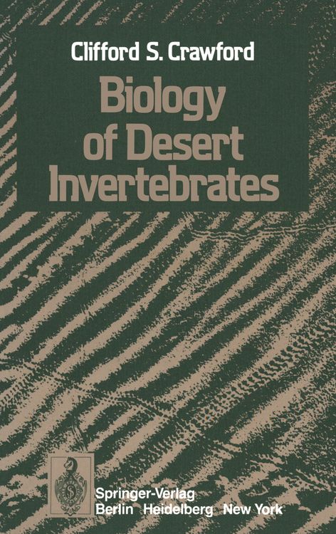 Produktbild: Biology of Desert Invertebrates