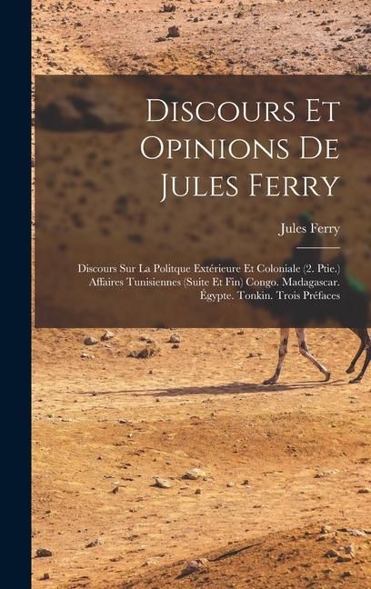 Produktbild: Discours Et Opinions De Jules Ferry