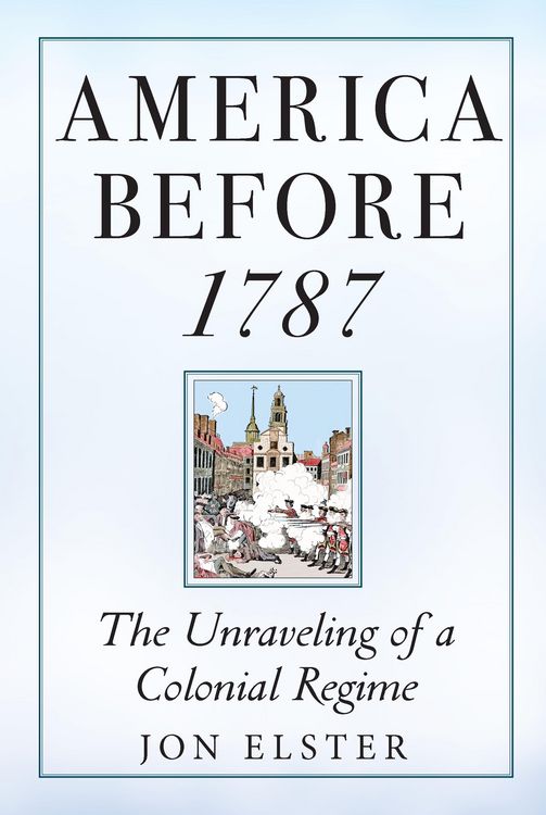 Produktbild: America before 1787