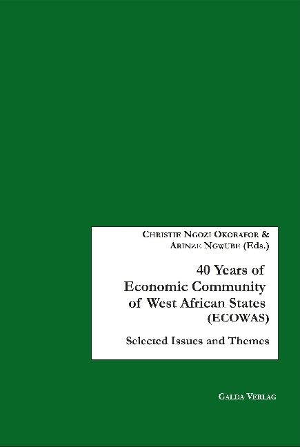 Produktbild: 40 Years of Economic Community of West African States (ECOWAS)