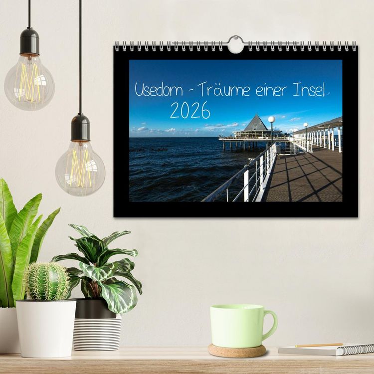 Produktbild: Usedom - Tr&auml;ume einer Insel (Wandkalender 2026 DIN A4 quer), CALVENDO Monatskalender