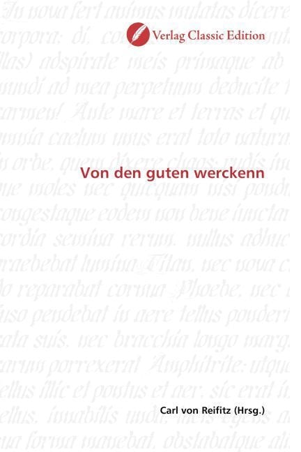 Produktbild: Von den guten werckenn