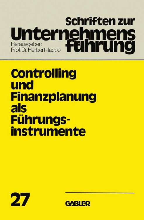 Produktbild: Controlling und Finanzplanung als F&uuml;hrungsinstrumente
