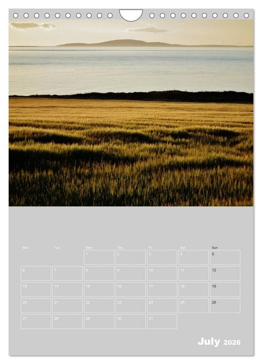 Produktbild: Orkney: A land with a view (Wall Calendar 2026 DIN A4 portrait), CALVENDO 12 Month Wall Calendar