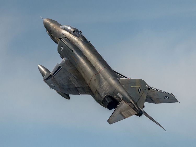 Produktbild: CALVENDO Puzzle McDonnell Douglas F-4E Phantom II, 338. Jagdstaffel "Ares" Hellenic Air Force | 1000 Teile Lege-Gr&ouml;&szlig;e 64x48cm Foto-Puzzle f&uuml;r gl&uuml;cklic
