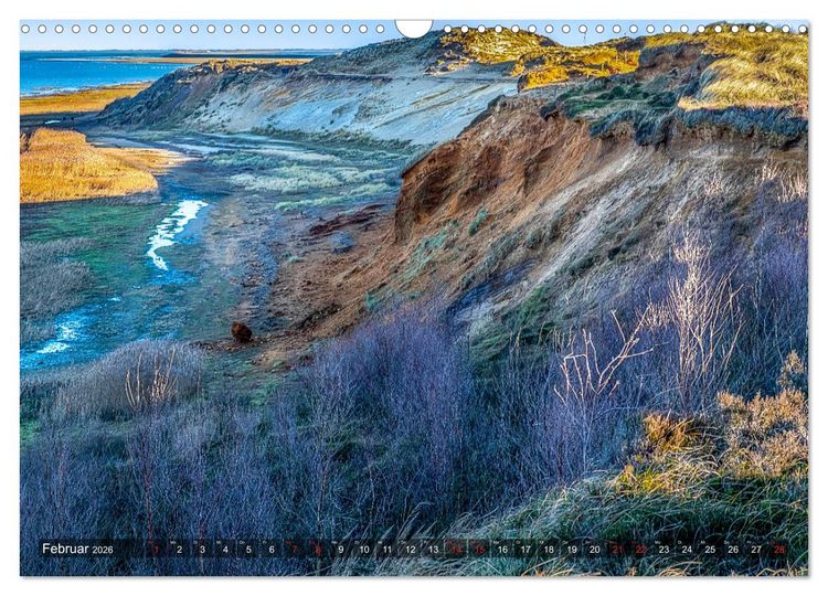 Produktbild: Sylt - Farbige Momente (Wandkalender 2026 DIN A3 quer), CALVENDO Monatskalender
