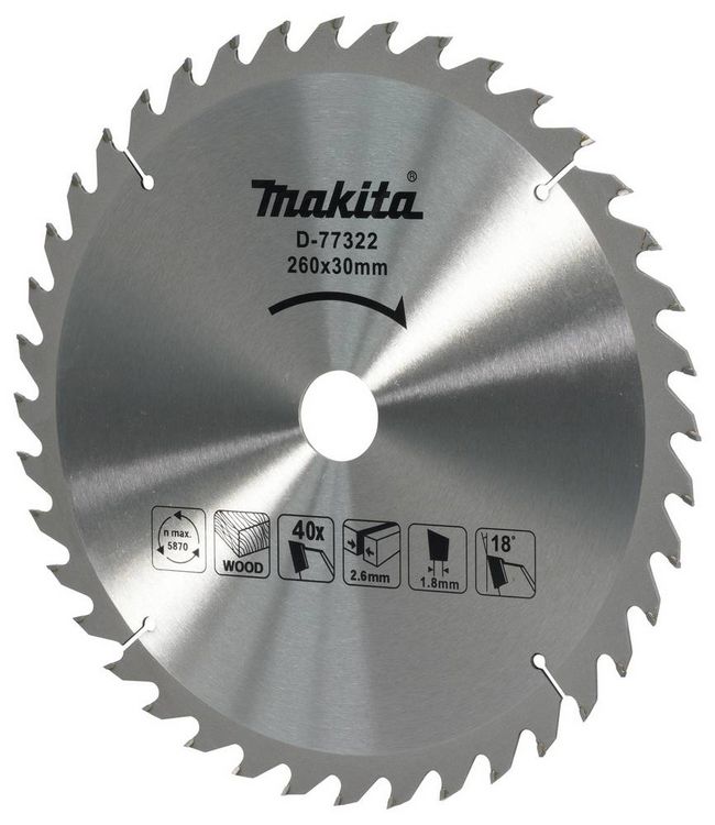 Produktbild: Makita D-77322 Kreiss&auml;geblatt 1St.