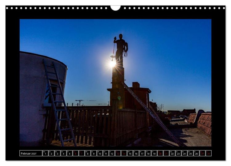 Produktbild: Schornsteinfeger &uuml;ber Berlin 2027 (Wandkalender 2027 DIN A3 quer), CALVENDO Monatskalender