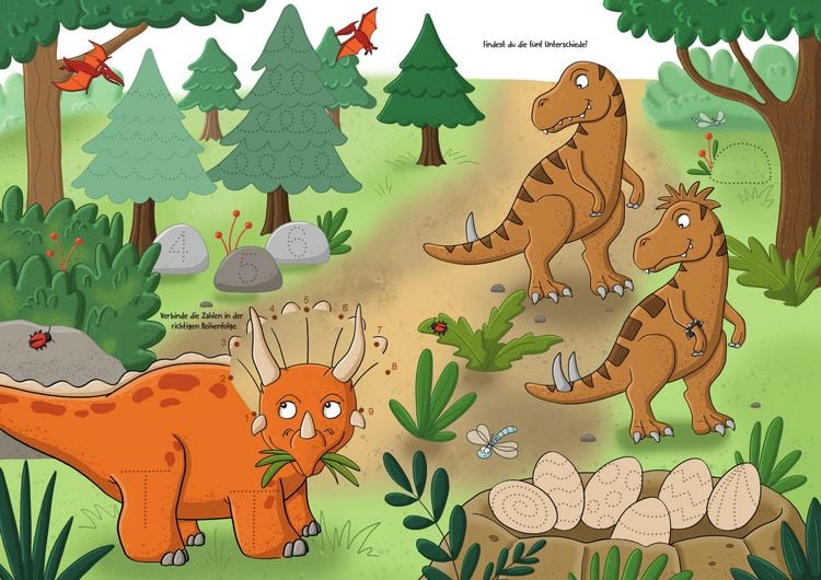 Produktbild: R&auml;tseln & Lernen - Dinos