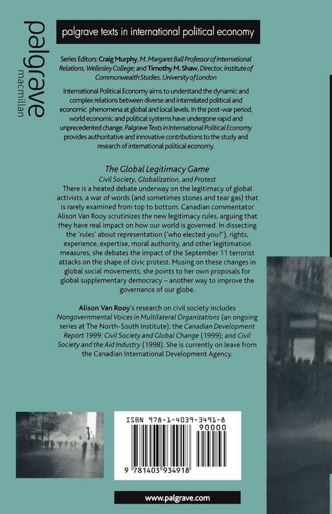 Produktbild: The Global Legitimacy Game