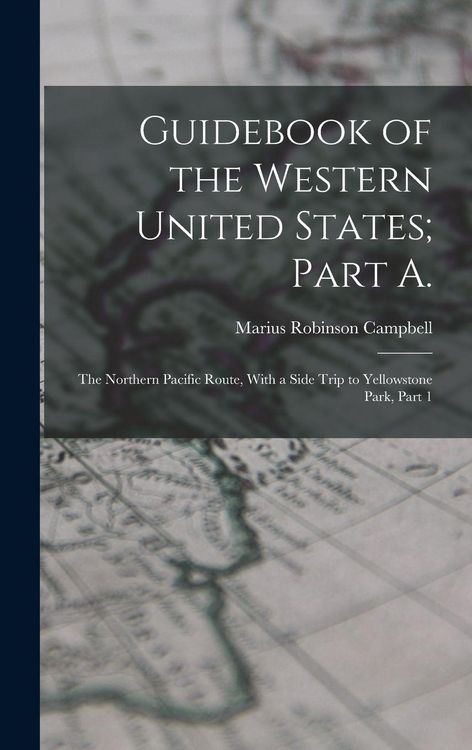 Produktbild: Guidebook of the Western United States; Part A.