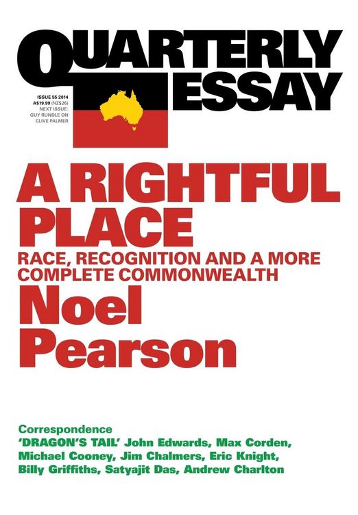Produktbild: Quarterly Essay 55 a Rightful Place