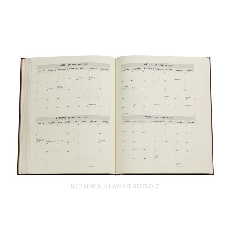 Produktbild: 12-Monatskalender 2027 Jane Austen, &Uuml;berredung Ultra Tages&uuml;berblick
