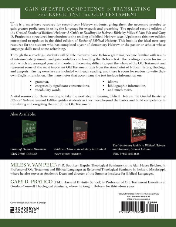 Produktbild: A Graded Reader of Biblical Hebrew, Second Edition