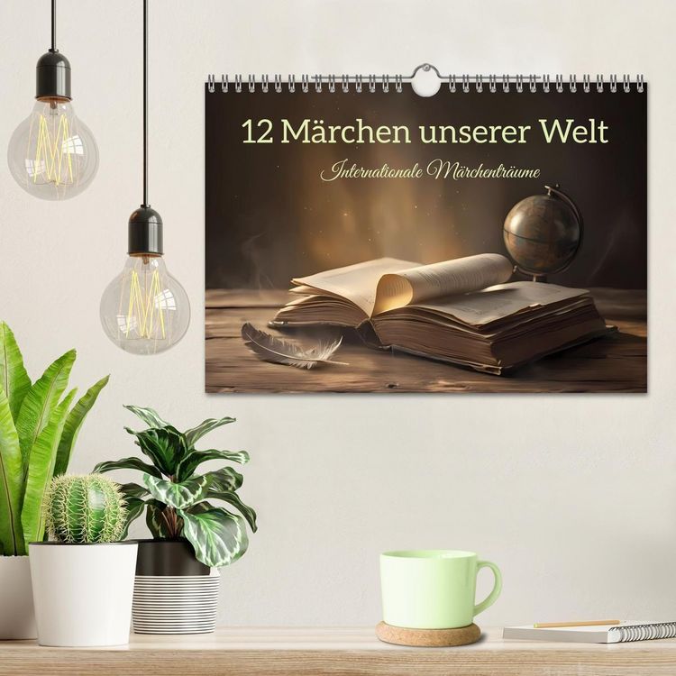 Produktbild: 12 M&auml;rchen unserer Welt (Wandkalender 2027 DIN A4 quer), CALVENDO Monatskalender