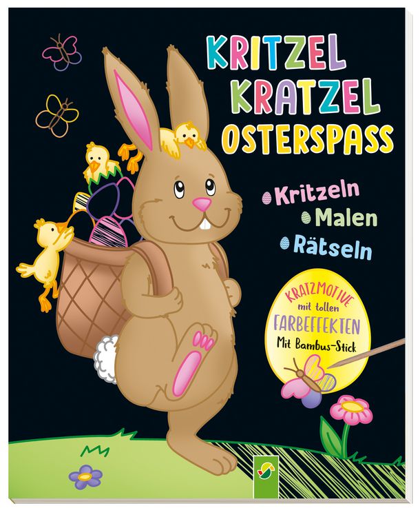 Produktbild: Kritzel-Kratzel-Osterspa&szlig;. Kratzbuch f&uuml;r Kinder ab 5 Jahren