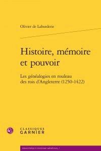 Produktbild: Histoire, m&eacute;moire et pouvoir