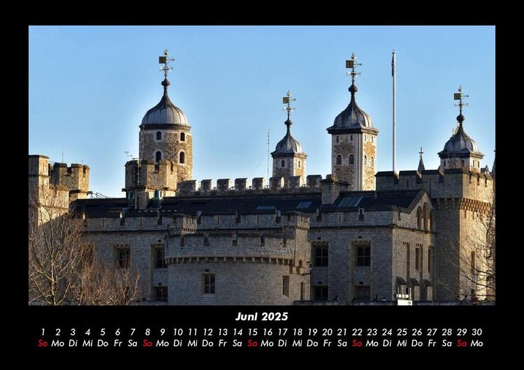 Produktbild: London 2025 Fotokalender DIN A3