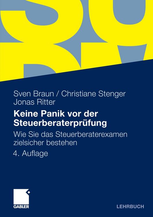 Produktbild: Keine Panik vor der Steuerberaterpr&uuml;fung