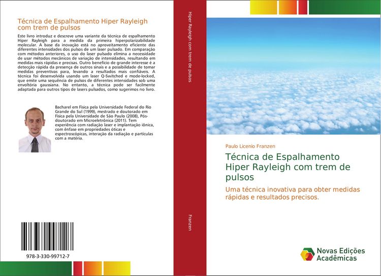 Produktbild: T&eacute;cnica de Espalhamento Hiper Rayleigh com trem de pulsos