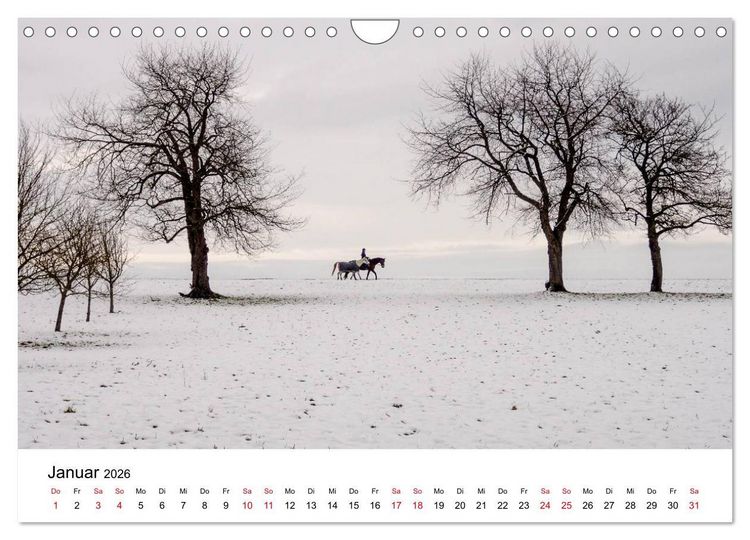 Produktbild: Wege in der Natur - Kraichgau und Enzkreis (Wandkalender 2026 DIN A4 quer), CALVENDO Monatskalender