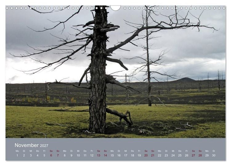 Produktbild: Kamtschatka - Vulkane, Asche, Eis (Wandkalender 2027 DIN A3 quer), CALVENDO Monatskalender