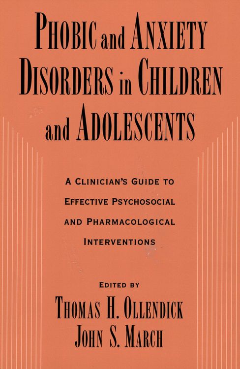 Produktbild: Phobic and Anxiety Disorders in Children and Adolescents