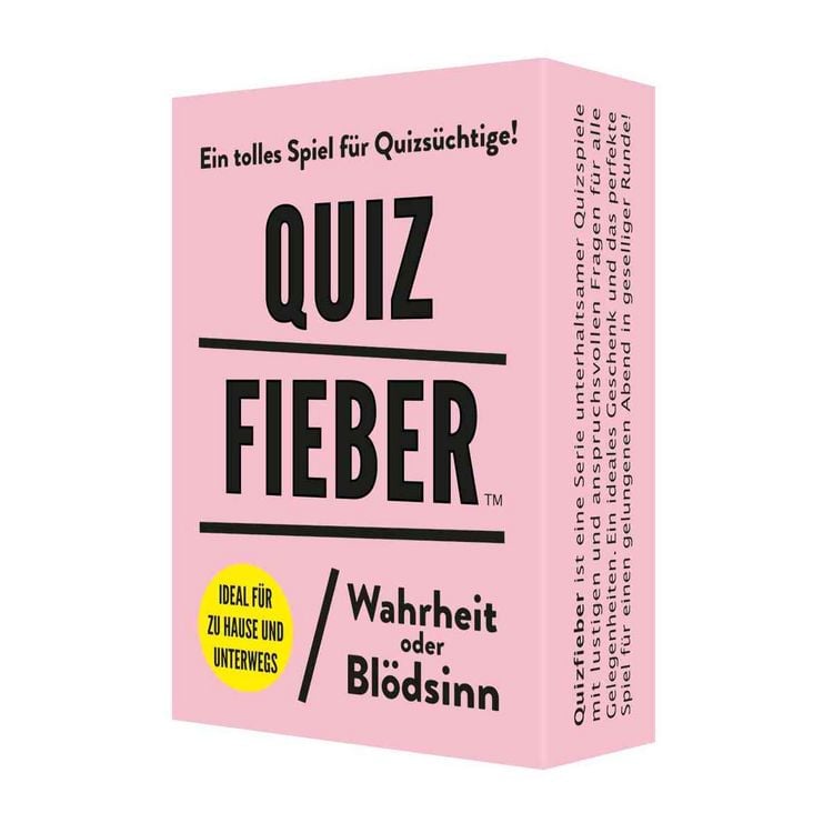 Produktbild: Quizfieber - Wahrheit oder Bl&ouml;dsinn