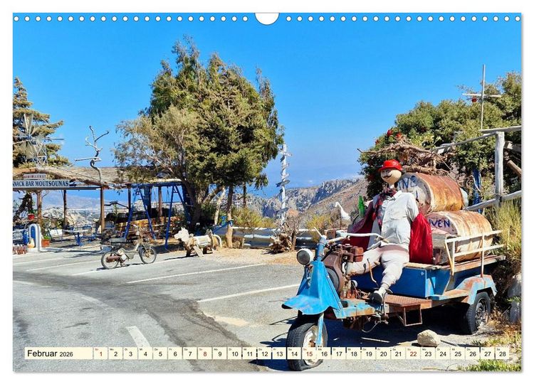 Produktbild: Gr&uuml;nde f&uuml;r Urlaub auf Kreta (Wandkalender 2026 DIN A3 quer), CALVENDO Monatskalender