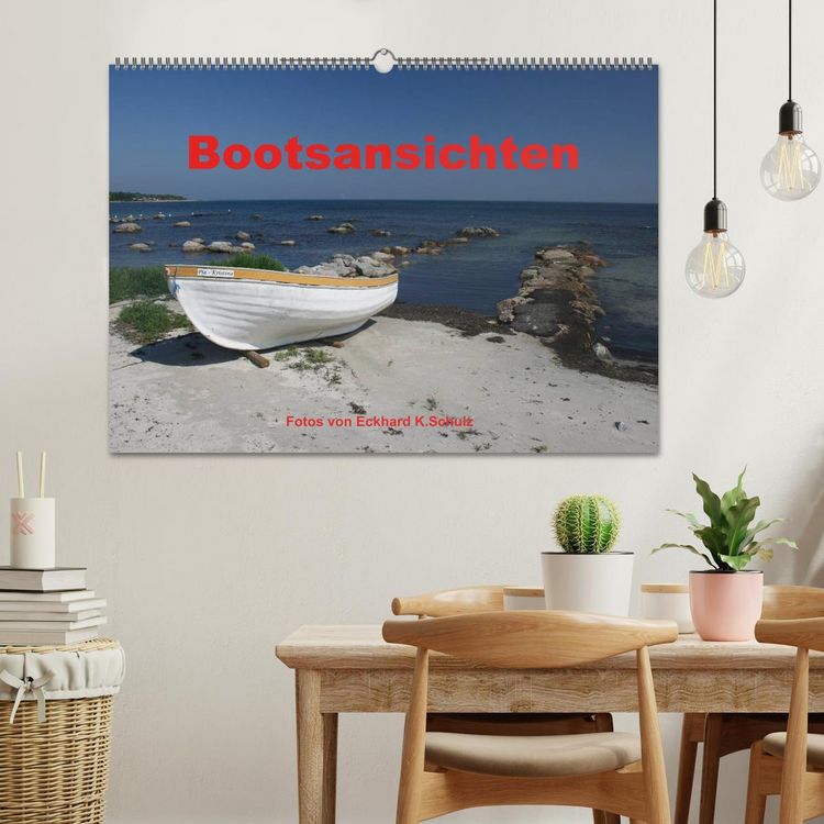Produktbild: Bootsansichten (Wandkalender 2026 DIN A2 quer), CALVENDO Monatskalender