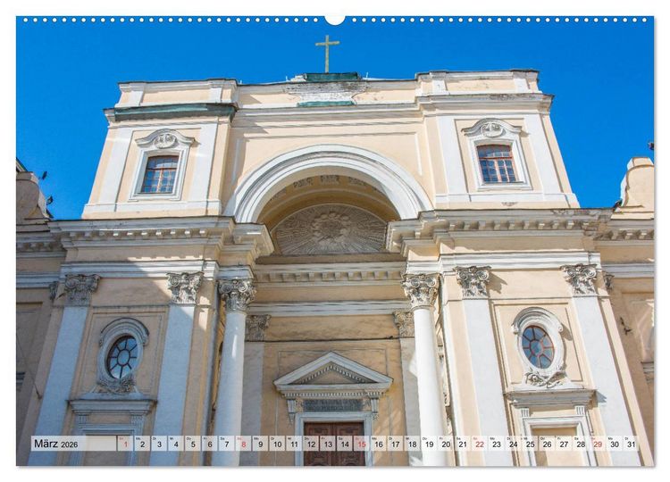 Produktbild: St. Petersburg - Prachtvolle Ostseemetropole (Wandkalender 2026 DIN A2 quer), CALVENDO Monatskalender