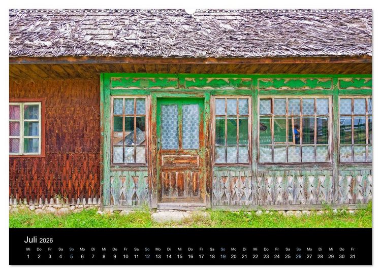 Produktbild: Bauernh&auml;user in Siebenb&uuml;rgen (Wandkalender 2026 DIN A2 quer), CALVENDO Monatskalender