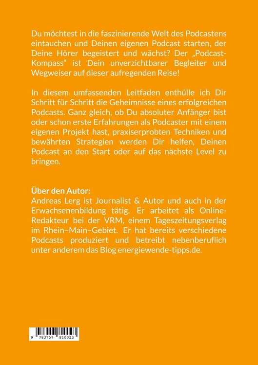 Produktbild: Der Podcast-Kompass f&uuml;r Anf&auml;nger