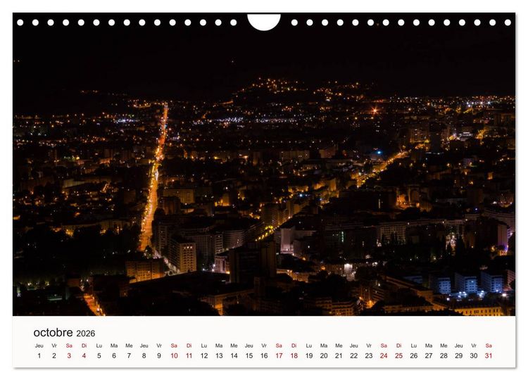 Produktbild: Autour de Grenoble (Calendrier mural 2026 DIN A4 vertical), CALVENDO calendrier mensuel