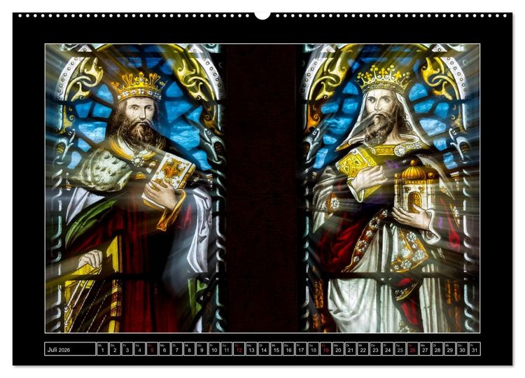 Produktbild: IRLAND - Fenster des Glaubens (hochwertiger Premium Wandkalender 2026 DIN A2 quer), Kunstdruck in Hochglanz