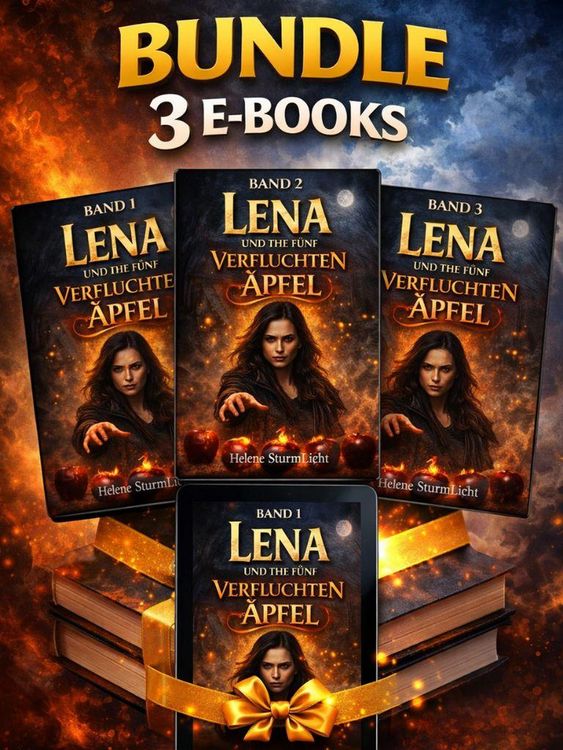 Produktbild: Lena und die f&uuml;nf verfluchten &Auml;pfel(bundles) (Band 1,2,3)