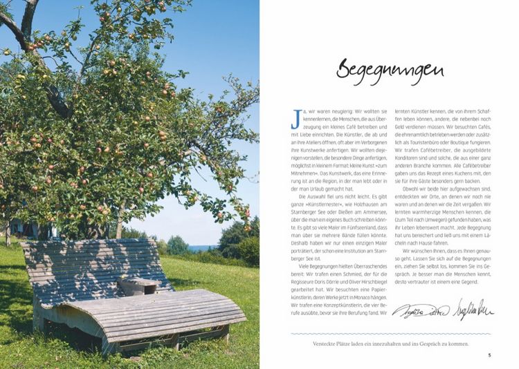 Produktbild: Caf&eacute;s und Ateliers im F&uuml;nfseenland