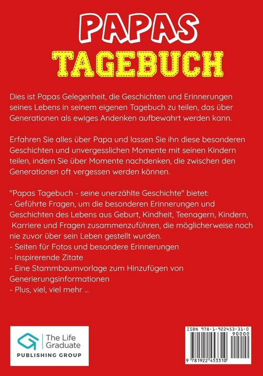 Produktbild: Papas Tagebuch - Seine unerzahlte Geschichte