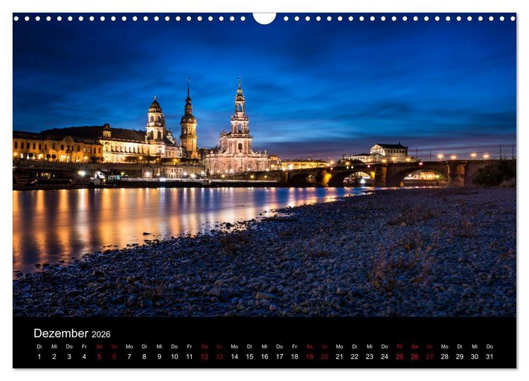 Produktbild: Dresden und Umland (Wandkalender 2026 DIN A3 quer), CALVENDO Monatskalender