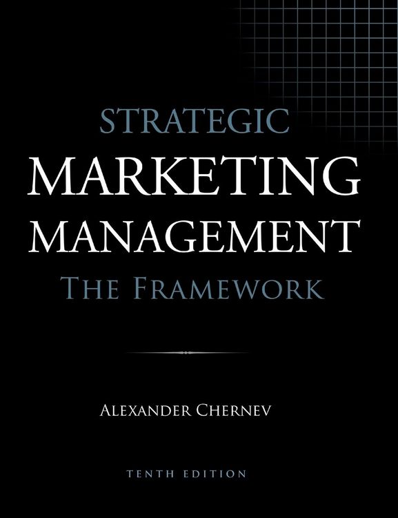 Produktbild: Strategic Marketing Management - The Framework, 10th Edition