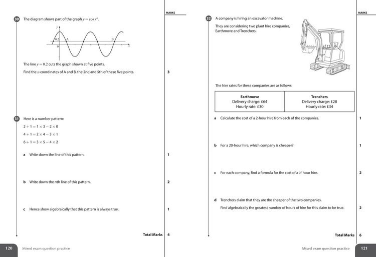 Produktbild: LECKIE N5 MATHS PRACTICE WB