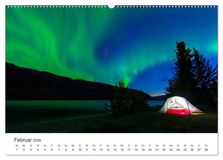 Produktbild: Into the Wild - Kanada und Alaska (hochwertiger Premium Wandkalender 2026 DIN A2 quer), Kunstdruck in Hochglanz