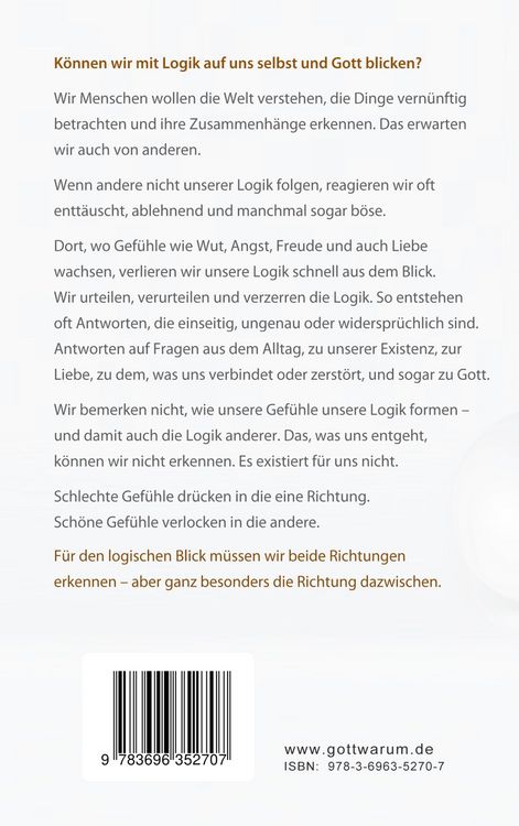 Produktbild: Wir und die Logik Gottes