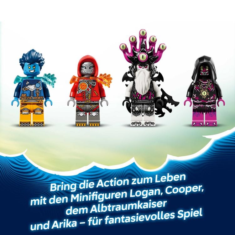 Produktbild: LEGO DREAMZzz 2in1 71514 Dino-D&uuml;senflieger, Spielzeug mit Figuren ab 9