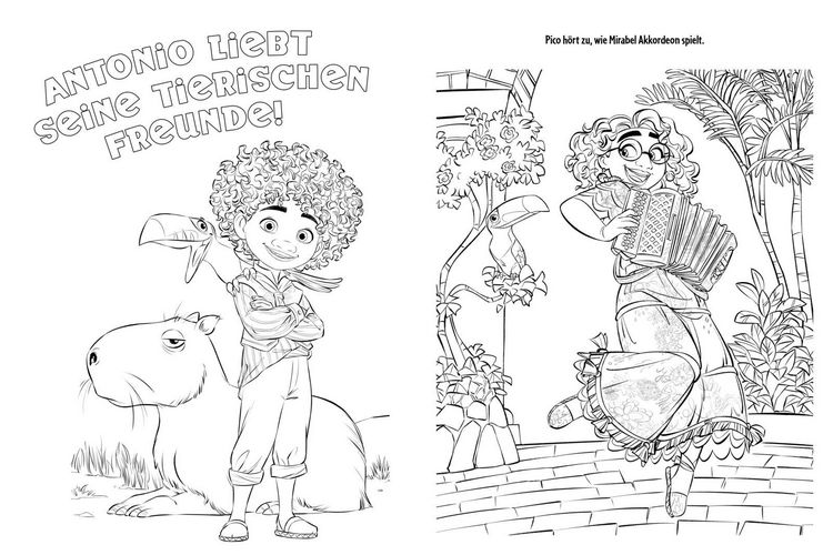 Produktbild: Disney Encanto: Fantastisches Malbuch