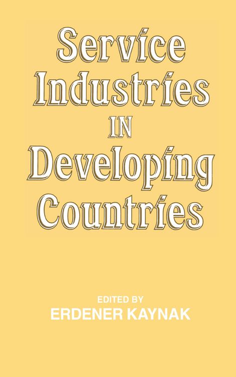 Produktbild: Service Industries in Developing Countries