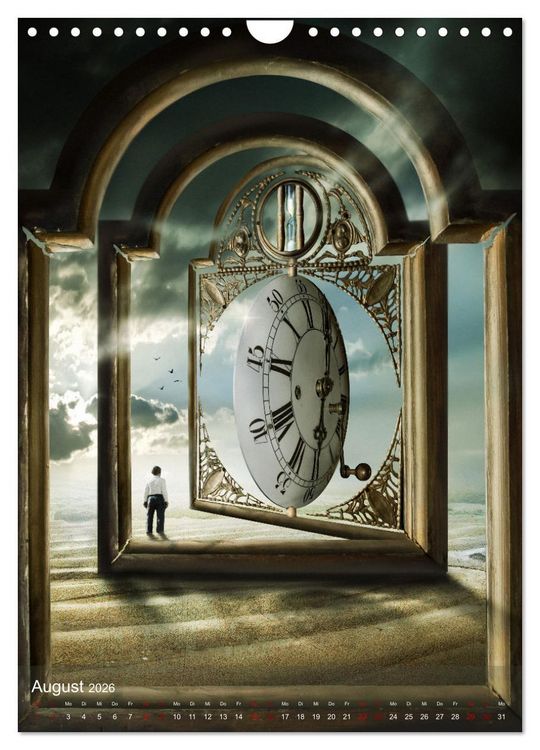 Produktbild: Hinter dem Horizont im Reich der Fantasie (Wandkalender 2026 DIN A4 hoch), CALVENDO Monatskalender