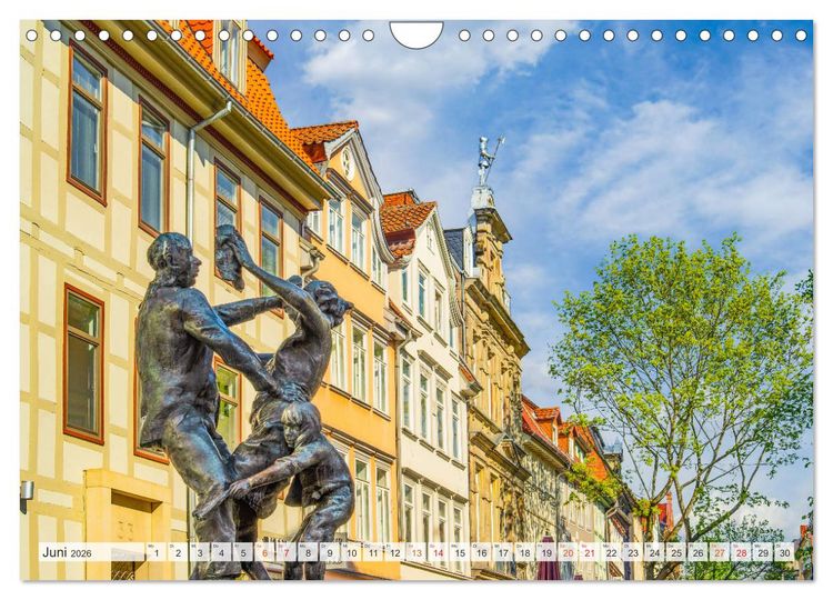Produktbild: G&ouml;ttingen Impressionen (Wandkalender 2026 DIN A4 quer), CALVENDO Monatskalender